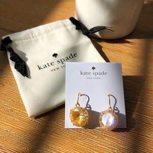 New Kate Spade Earrings - Yellow